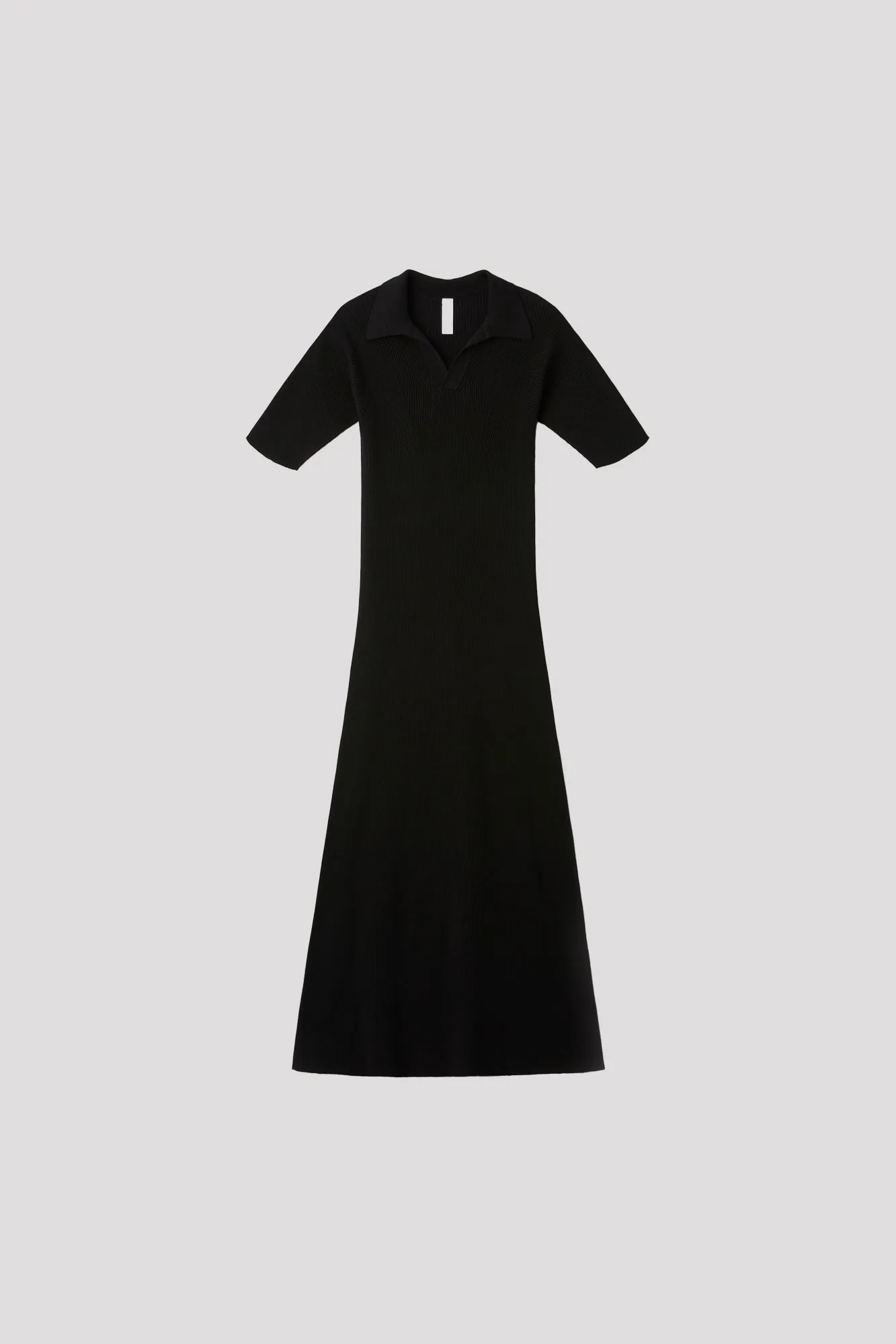 BS RIB SHORT SLEEVE POLO DRESS sold by CFCL Womens product image thumbnail 3