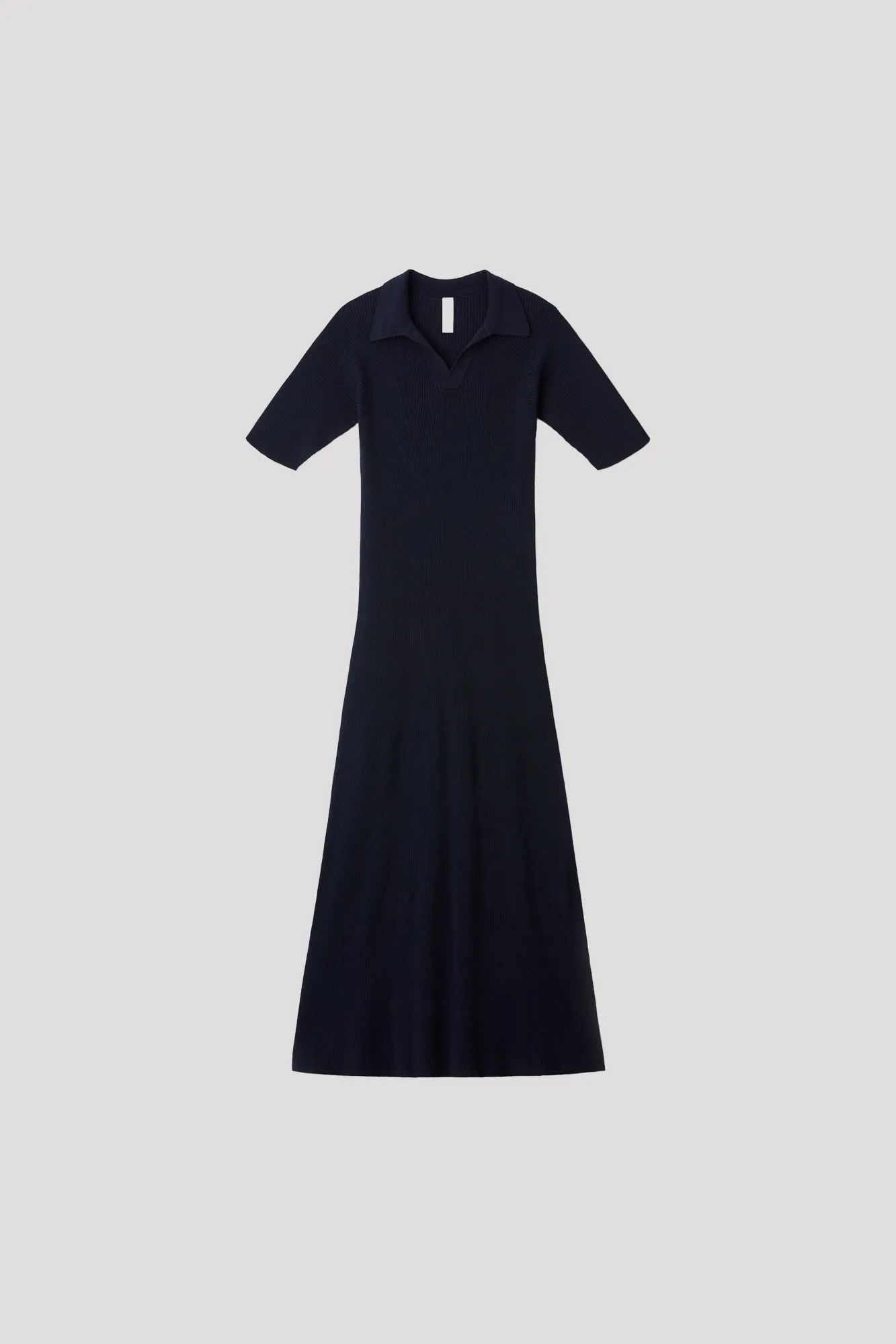 BS RIB SHORT SLEEVE POLO DRESS sold by CFCL Womens product image thumbnail 2