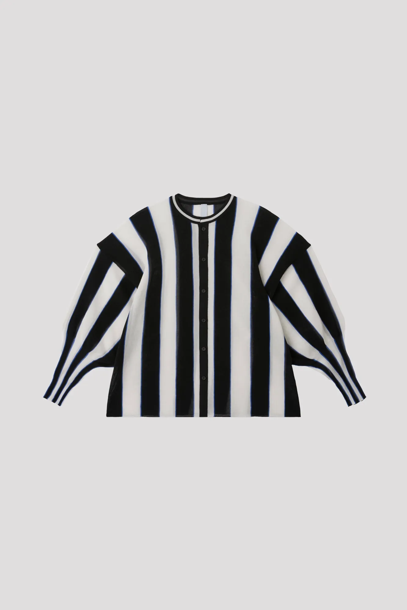 CASCADES STAND COLLAR LONG SLEEVE SHIRT sold by CFCL Womens product image thumbnail 2