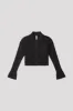 FLUTED CROPPED SHIRT CARDIGAN sold by CFCL Womens