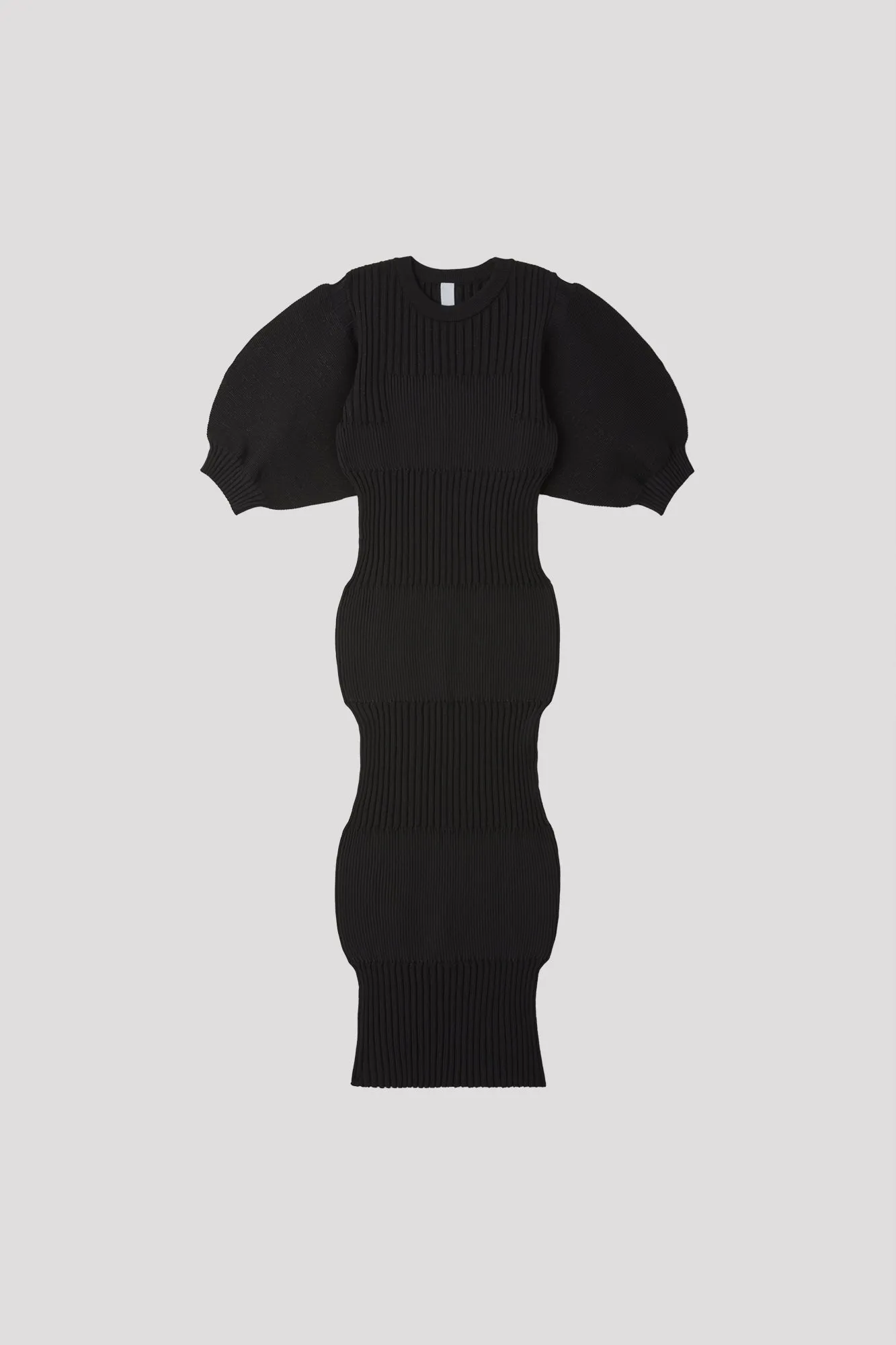 FLUTED GLITTER SHORT PUFF SLEEVE DRESS sold by CFCL Womens product image thumbnail 2