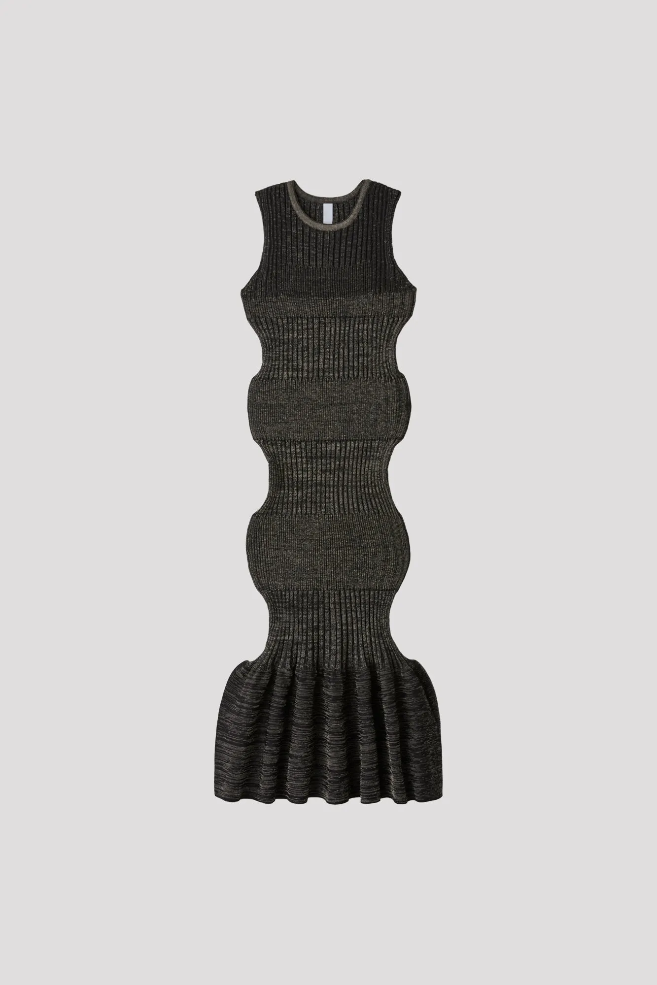 FLUTED GLITTER SLEEVELESS MERMAID DRESS sold by CFCL Womens