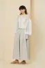 FLUTED LUCENT GLITTER PUFF SLEEVE CROPPED CARDIGAN sold by CFCL Womens