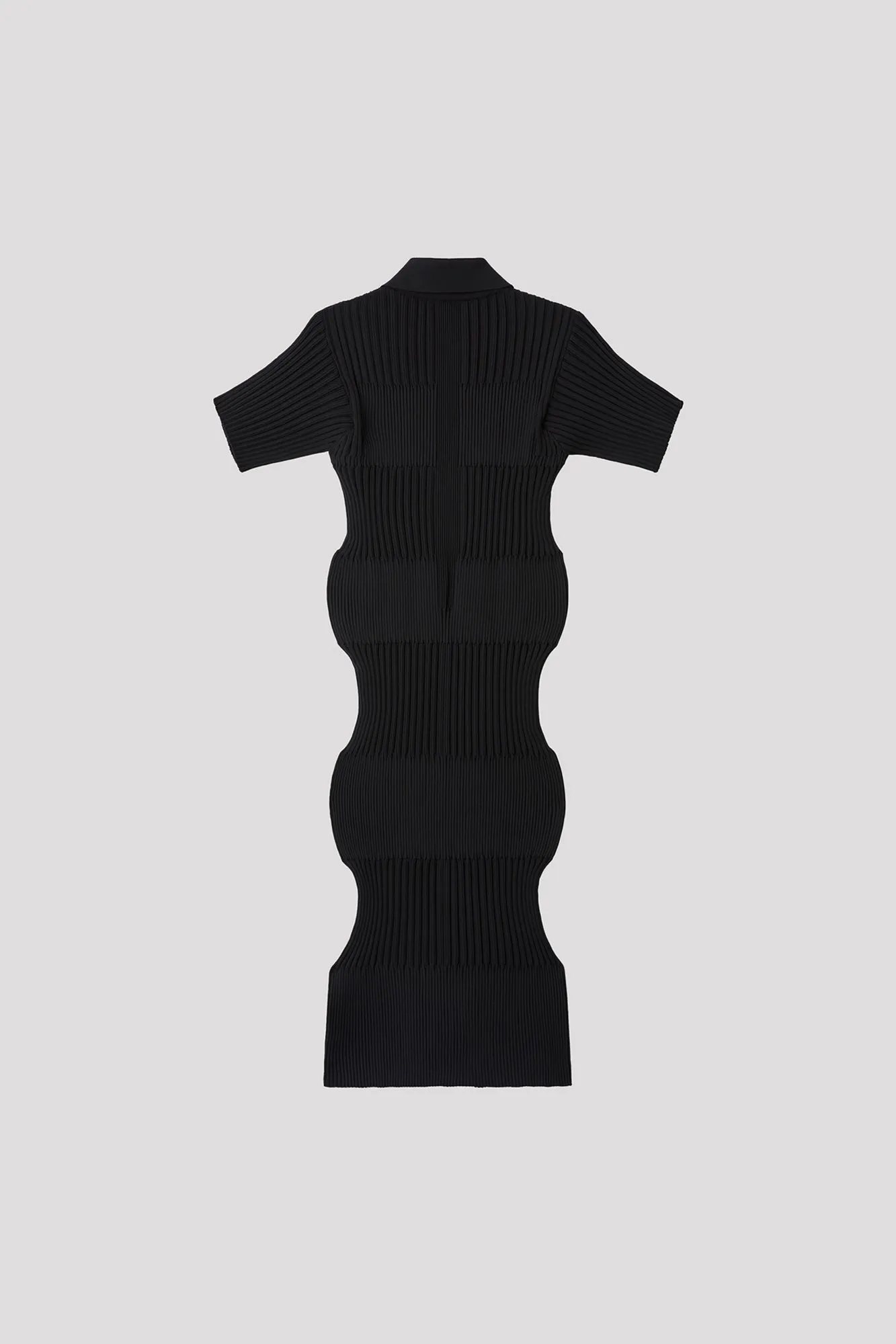 FLUTED SHORT SLEEVE SHIRT DRESS sold by CFCL Womens product image thumbnail 2