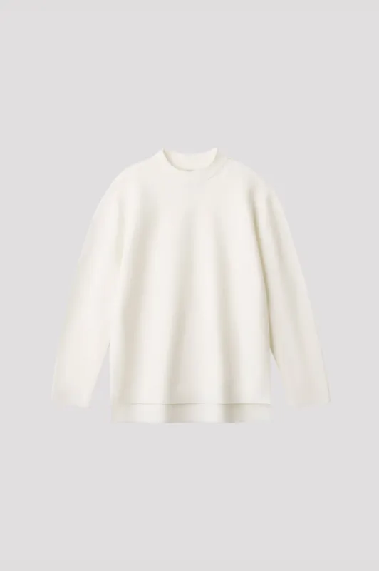 GARTER MOCKNECK LONG SLEEVE T-SHIRT made by CFCL Womens