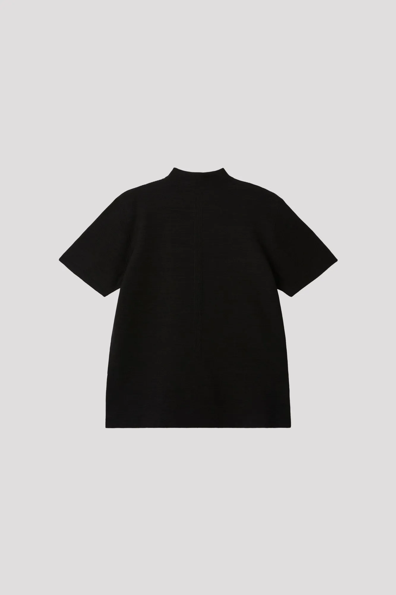 GARTER MOCKNECK SHORT SLEEVE TEE SHIRT sold by CFCL Womens product image thumbnail 5