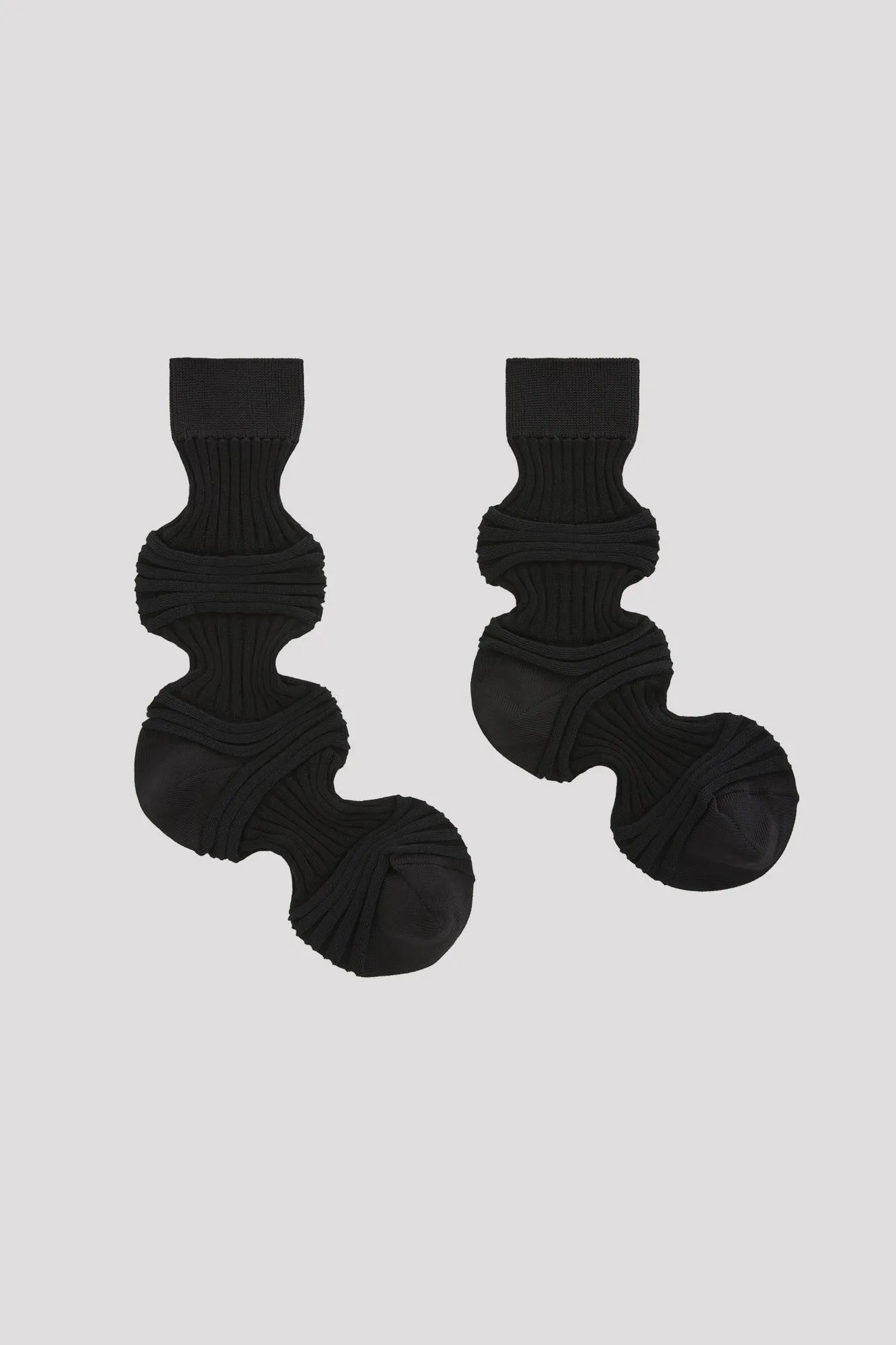 GARTER RIB SOCKS sold by CFCL Womens product image thumbnail 5