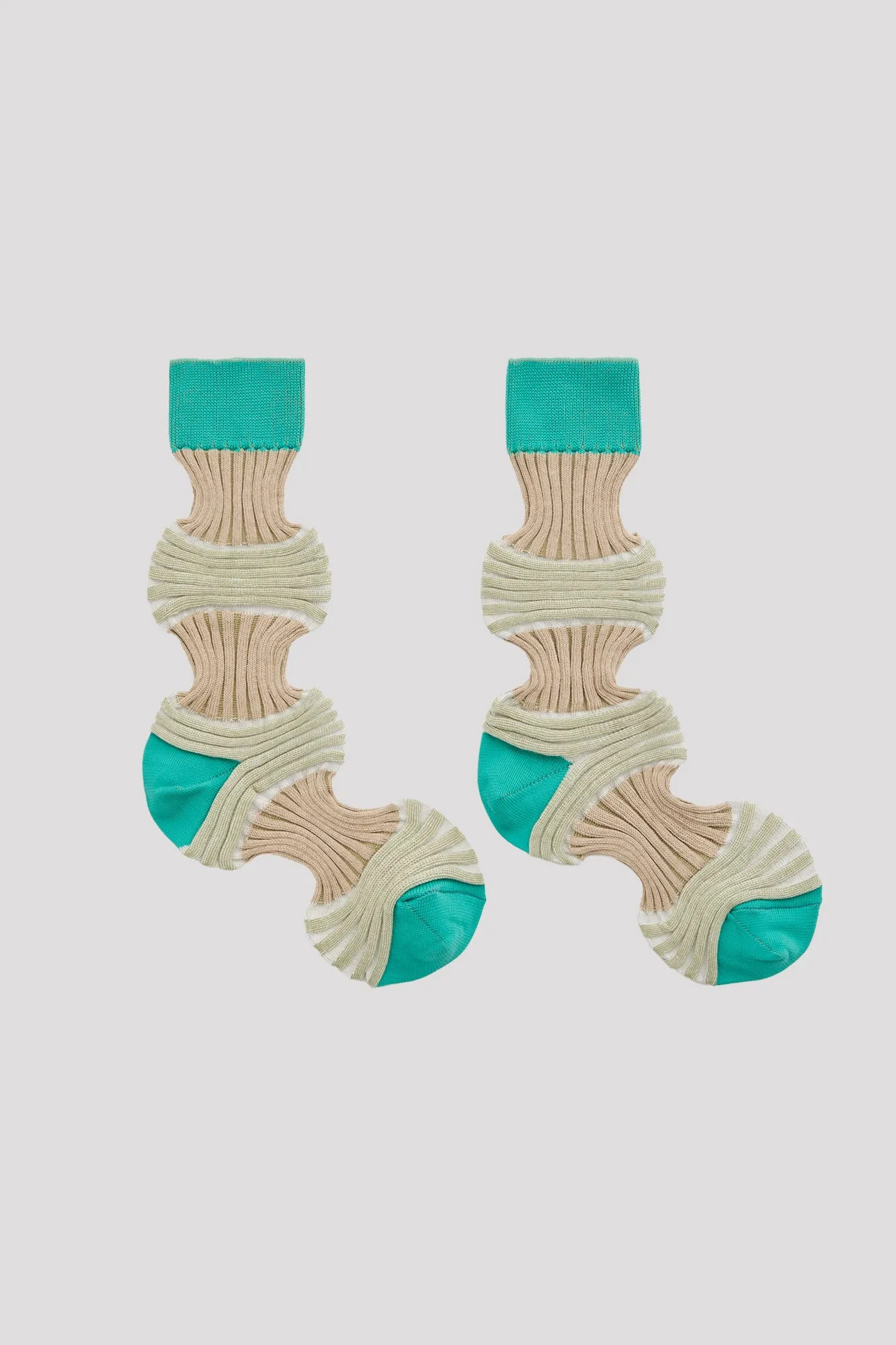 GARTER RIB SOCKS sold by CFCL Womens product image thumbnail 3