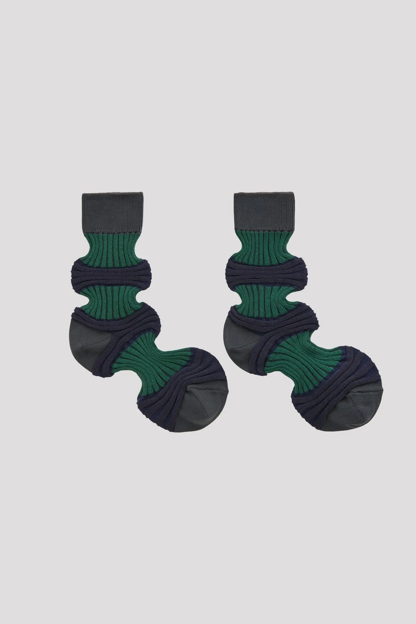 GARTER RIB SOCKS sold by CFCL Womens product image thumbnail 4