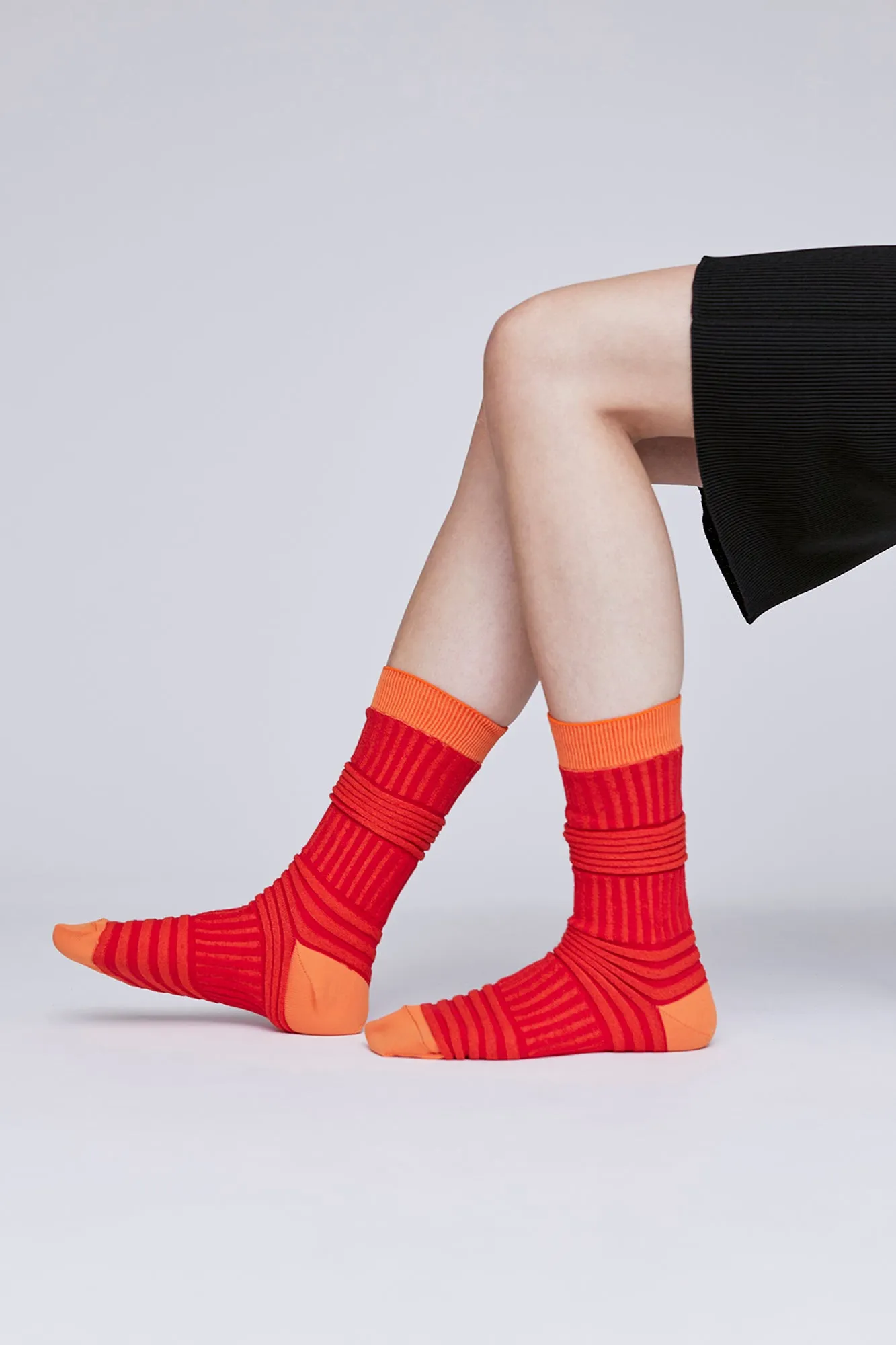 GARTER RIB SOCKS sold by CFCL Womens product image thumbnail 4