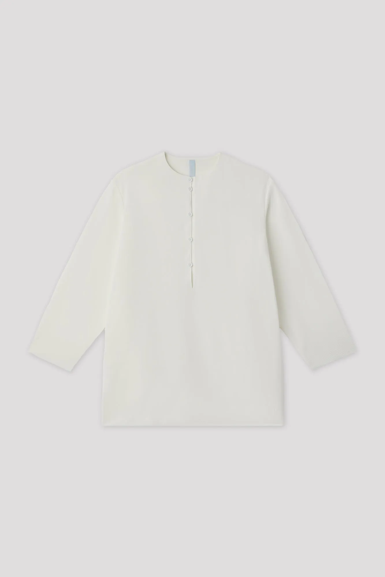 HIGH GAUGE MILAN LOOP BUTTONED PULLOVER SHIRT sold by CFCL Womens