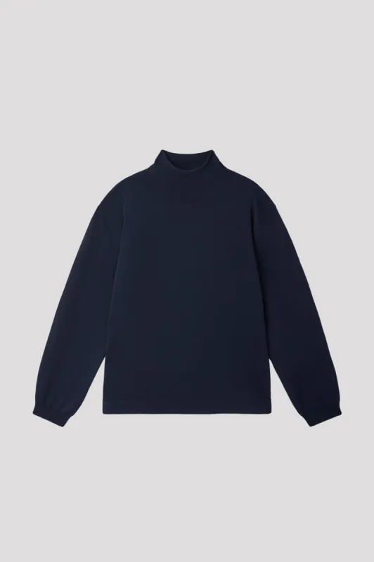 HIGH GAUGE MOCKNECK LONG SLEEVE TOP made by CFCL Womens