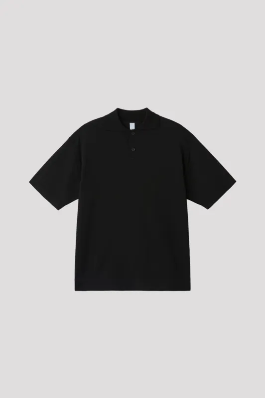 HIGH GAUGE SHORT SLEEVE POLO SHIRT made by CFCL Womens