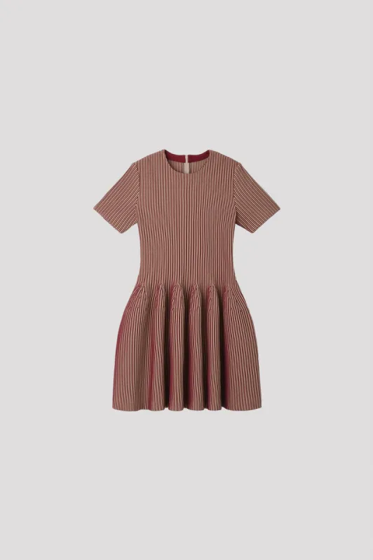 HYPHA SHORT SLEEVE MINI DRESS sold by CFCL Womens