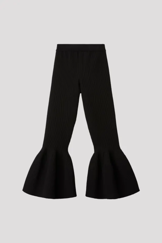 HYPHA TIGHT BELL BOTTOM PANTS made by CFCL Womens