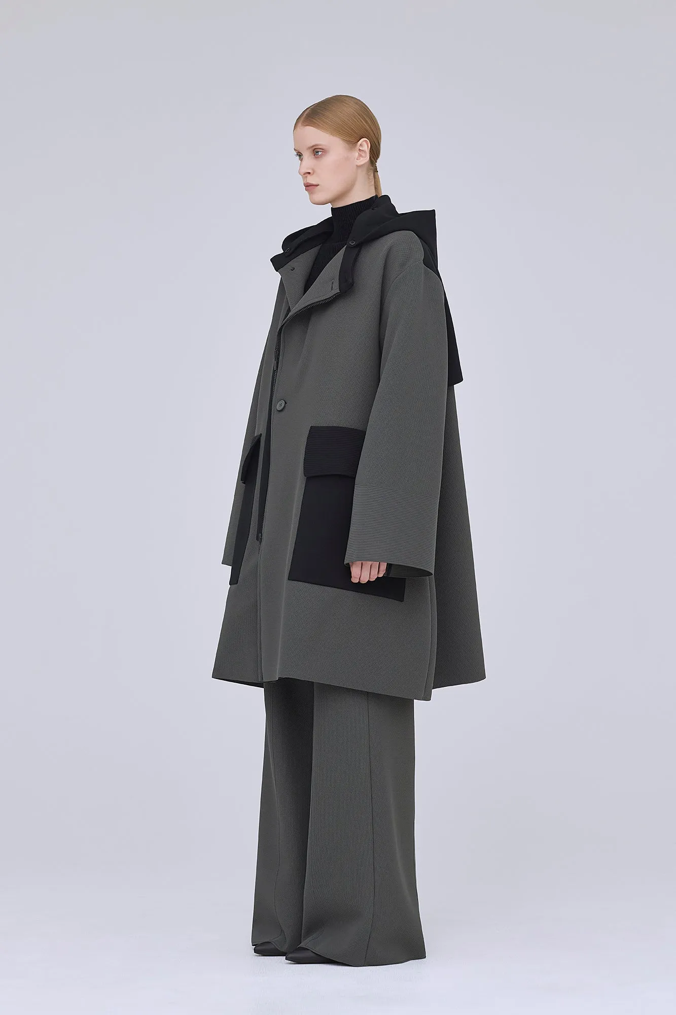 MESH HOODIE COAT sold by CFCL Womens product image thumbnail 5