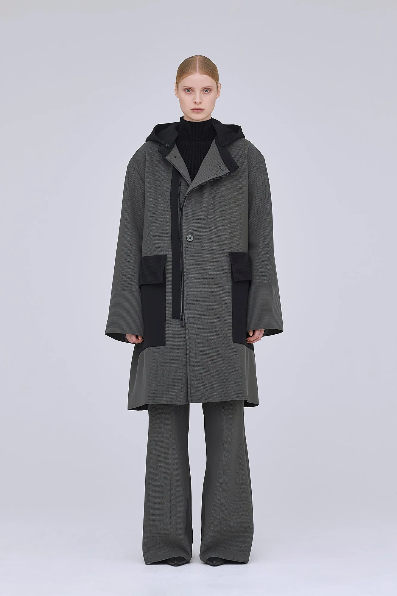 MESH HOODIE COAT sold by CFCL Womens product image thumbnail 4