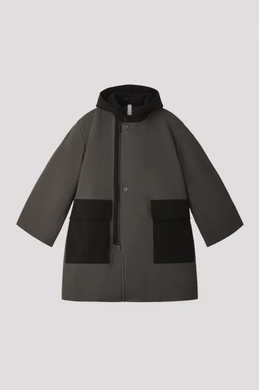 MESH HOODIE COAT made by CFCL Womens