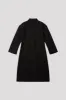 MESH STAND FALL COLLAR LONG COAT sold by CFCL Womens