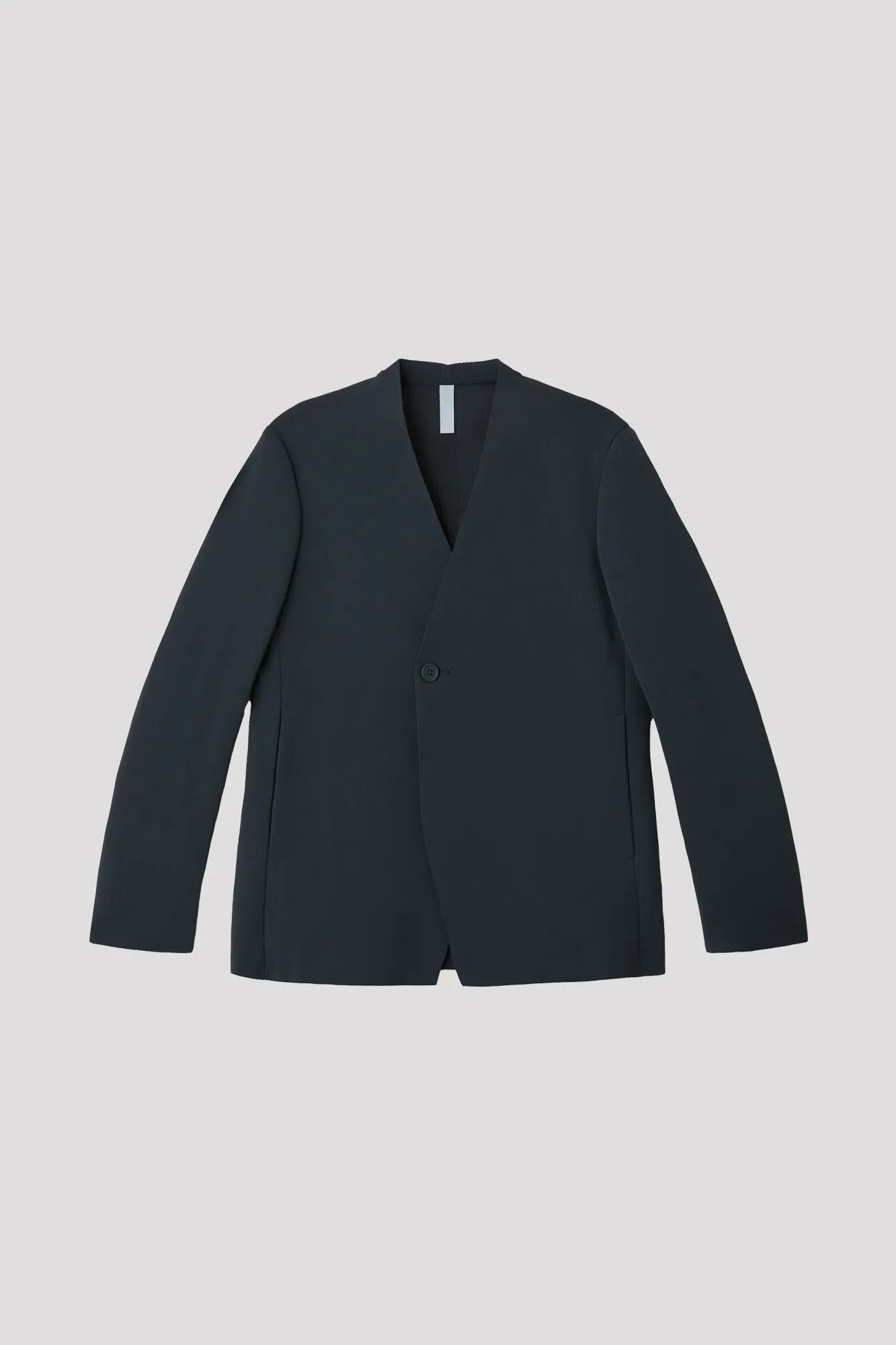 MILAN RIB DOUBLE BREASTED COLLARLESS JACKET sold by CFCL Womens product image thumbnail 5