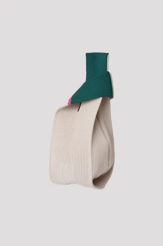 NOTCHED RIB HAND BAG sold by CFCL Womens