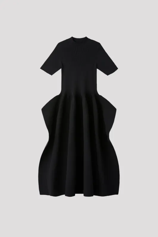 POTTERY CREASE SHORT SLEEVE DRESS sold by CFCL Womens