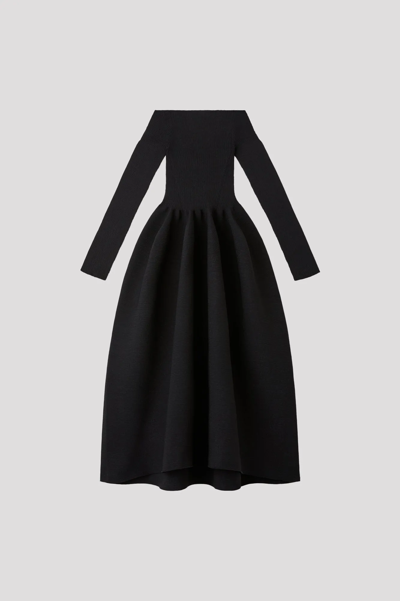 POTTERY GLITTER OFF SHOULDER LONG SLEEVE DRESS sold by CFCL Womens