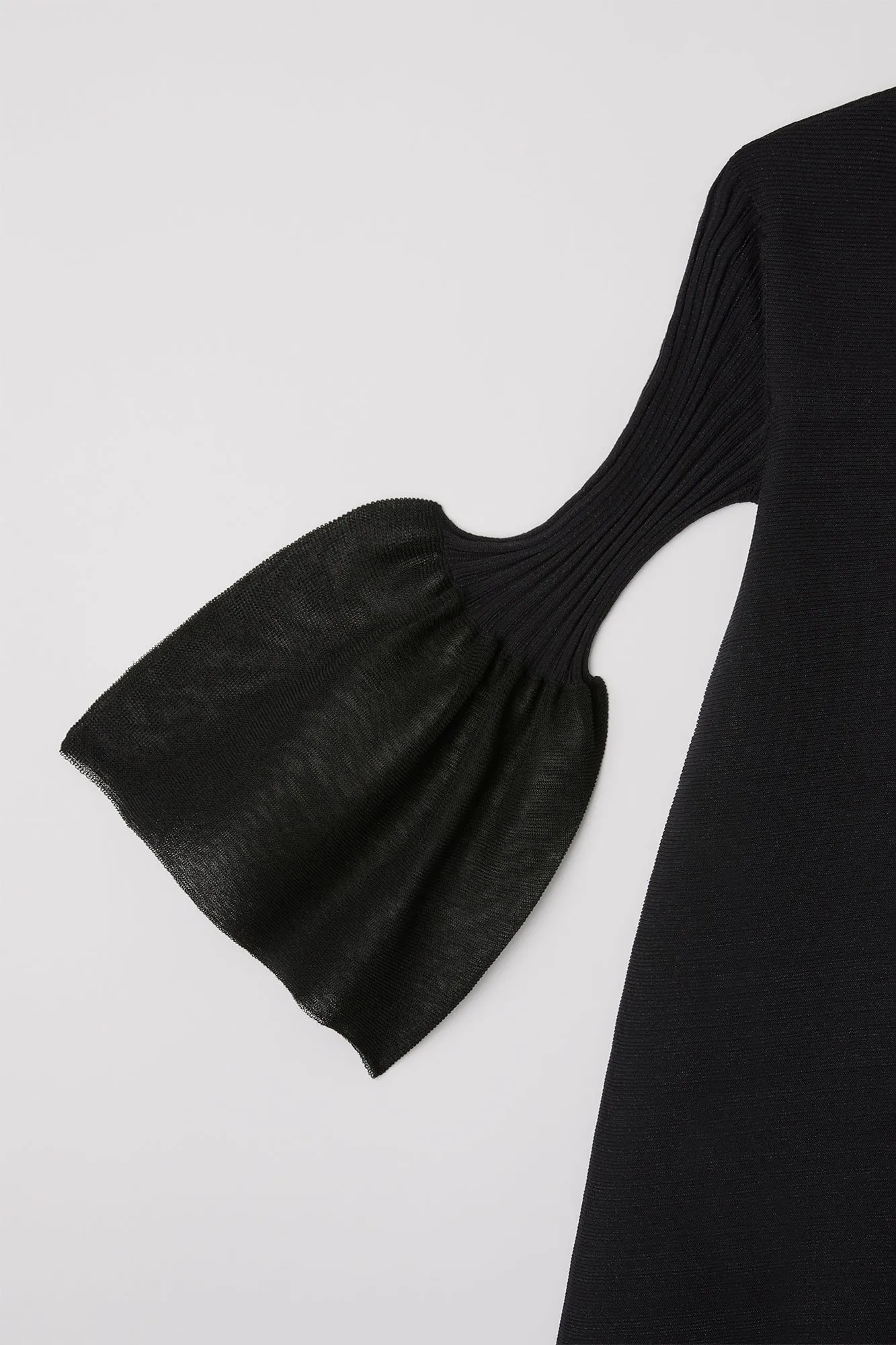 POTTERY LUCENT GLITTER LONG BELL SLEEVE FLARE DRESS sold by CFCL Womens product image thumbnail 4