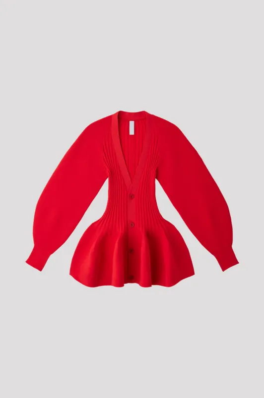 POTTERY PUFF SLEEVE CARDIGAN made by CFCL Womens