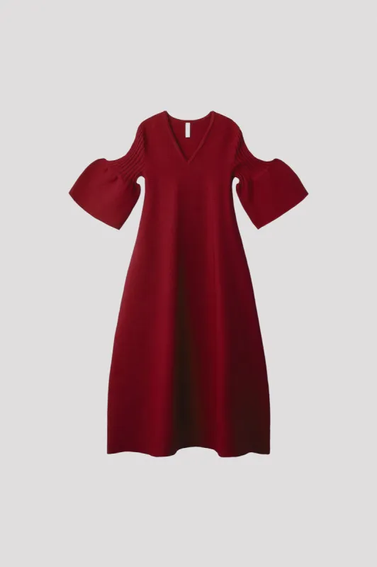 POTTERY SHORT BELL SLEEVE FLARE DRESS made by CFCL Womens