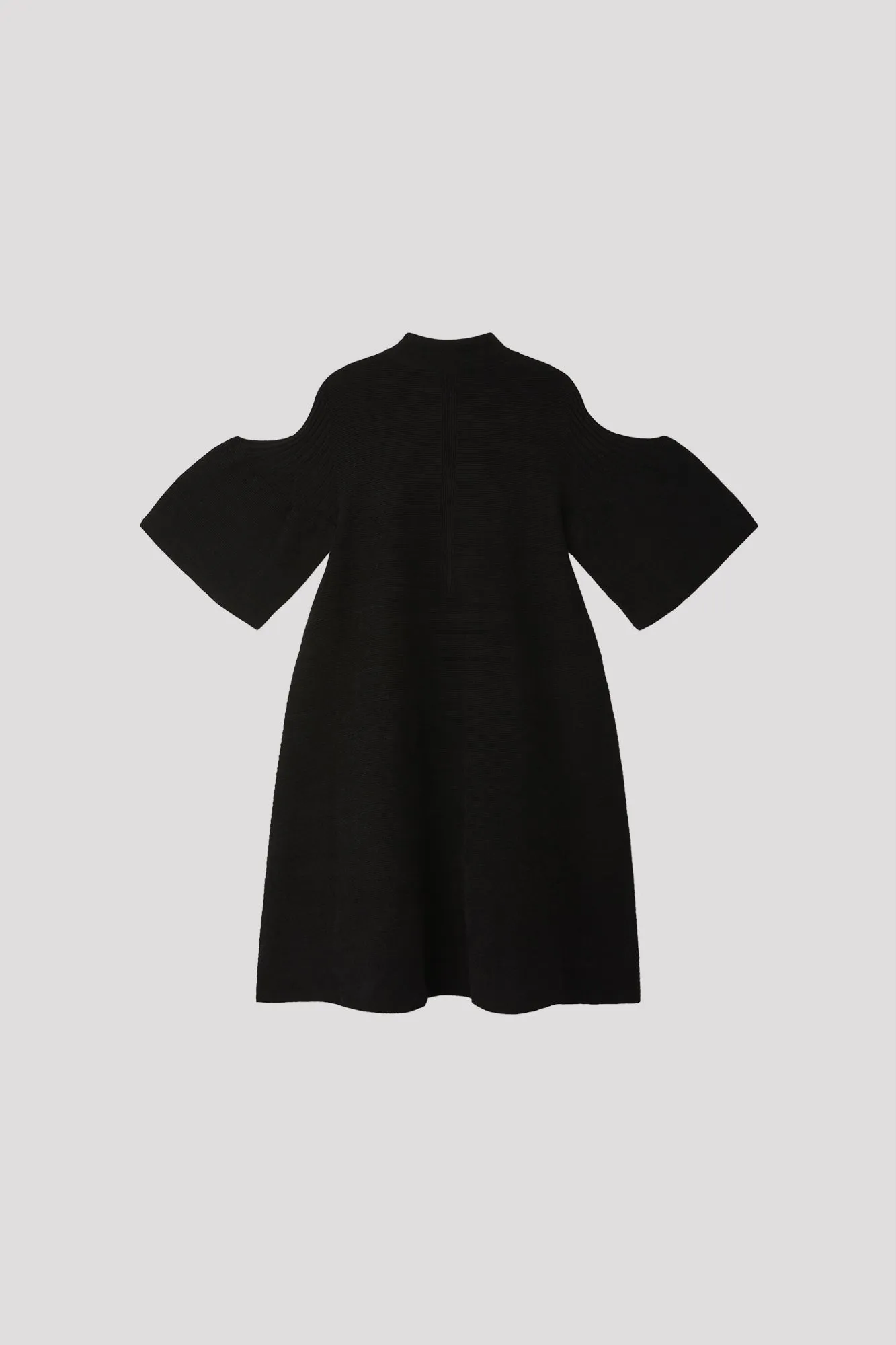 POTTERY VELVET SHORT BELL SLEEVE FLARE MINI DRESS sold by CFCL Womens product image thumbnail 2