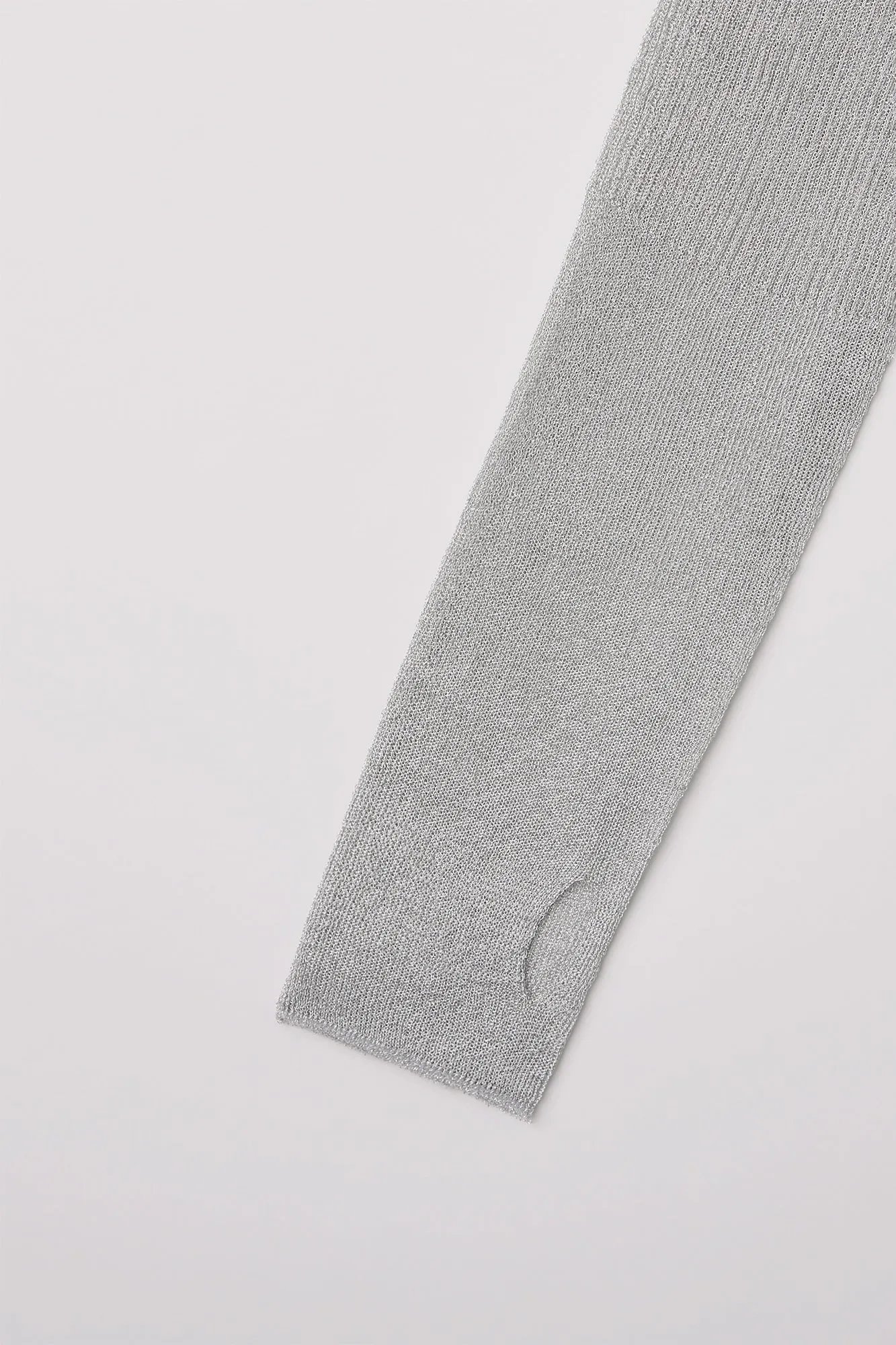 RIB METAL HIGHNECK LONG SLEEVE DRESS sold by CFCL Womens product image thumbnail 3