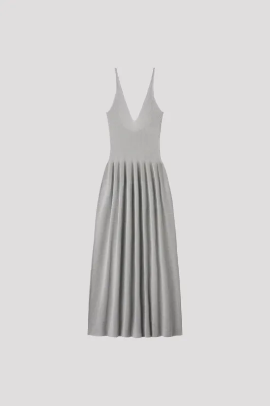 RIVULET METAL SLEEVELESS DRESS sold by CFCL Womens