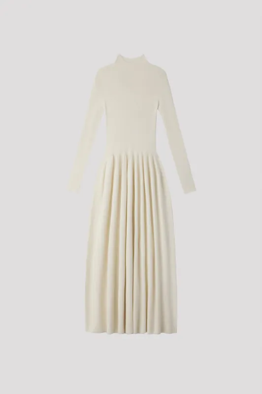 SILK LONG SLEEVE DRESS made by CFCL Womens