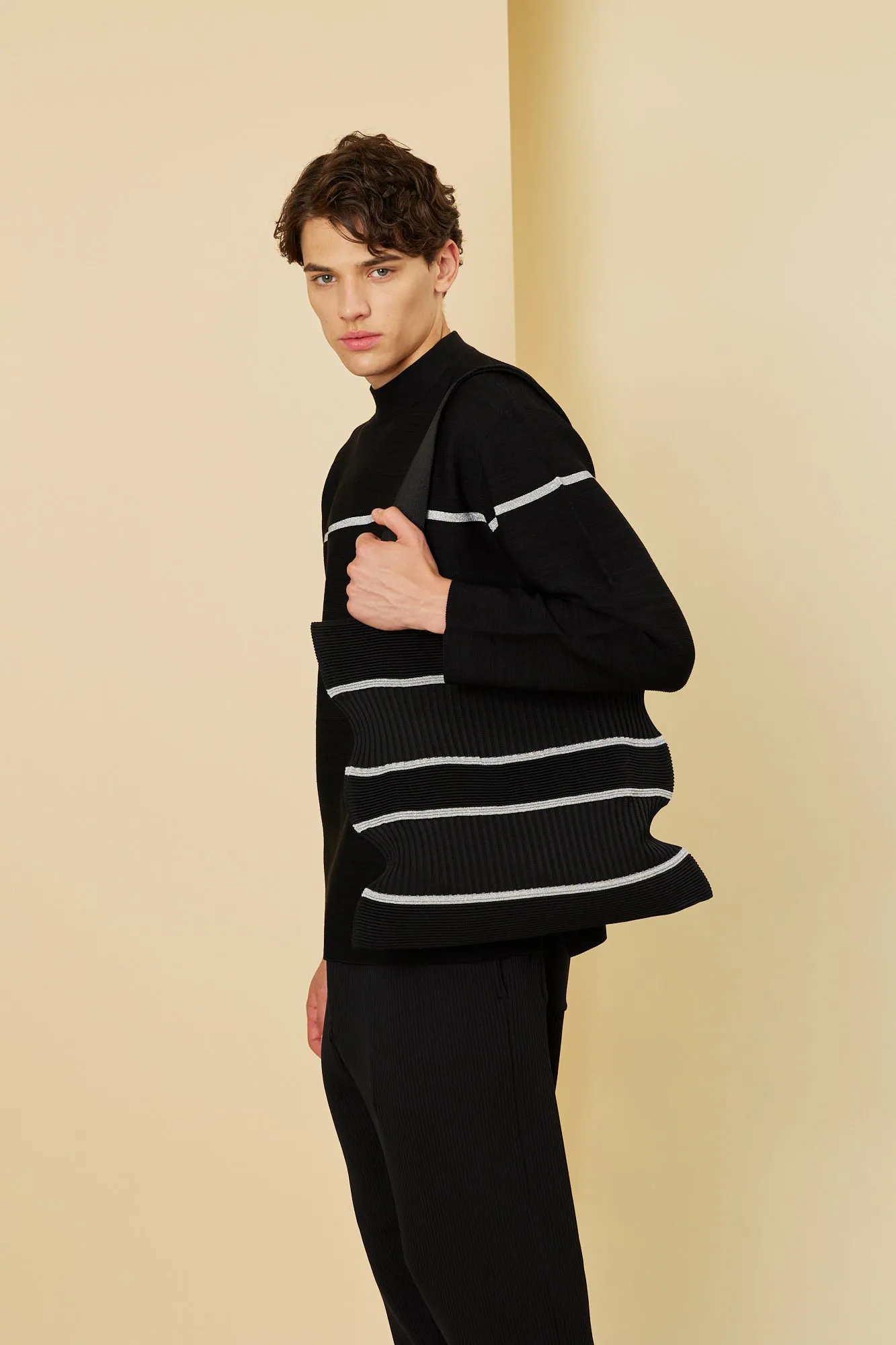 STRATA METAL LARGE TOTE BAG sold by CFCL Womens product image thumbnail 4