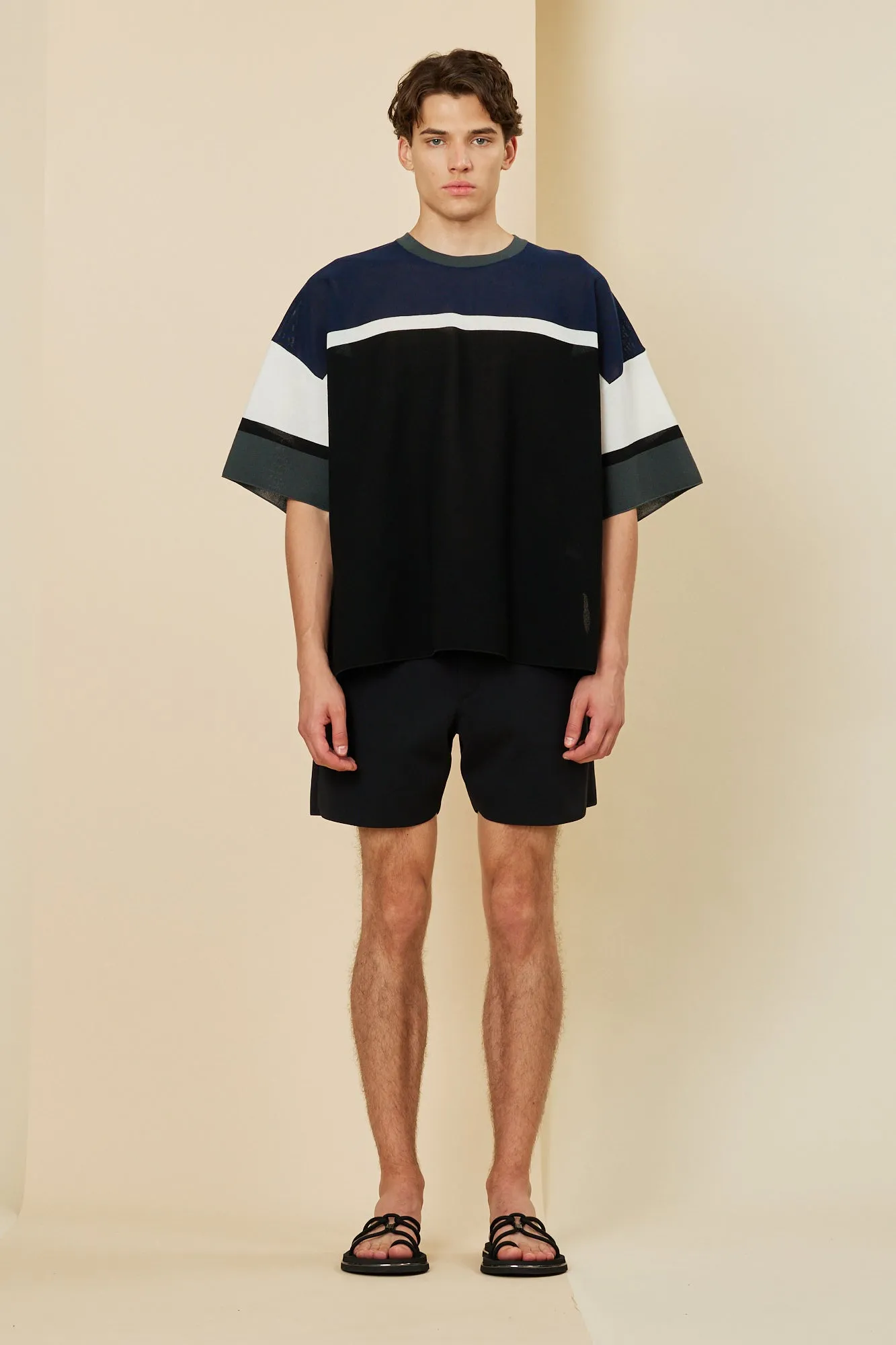 TC GARTER SHORT SLEEVE TEE SHIRT sold by CFCL Womens product image thumbnail 5