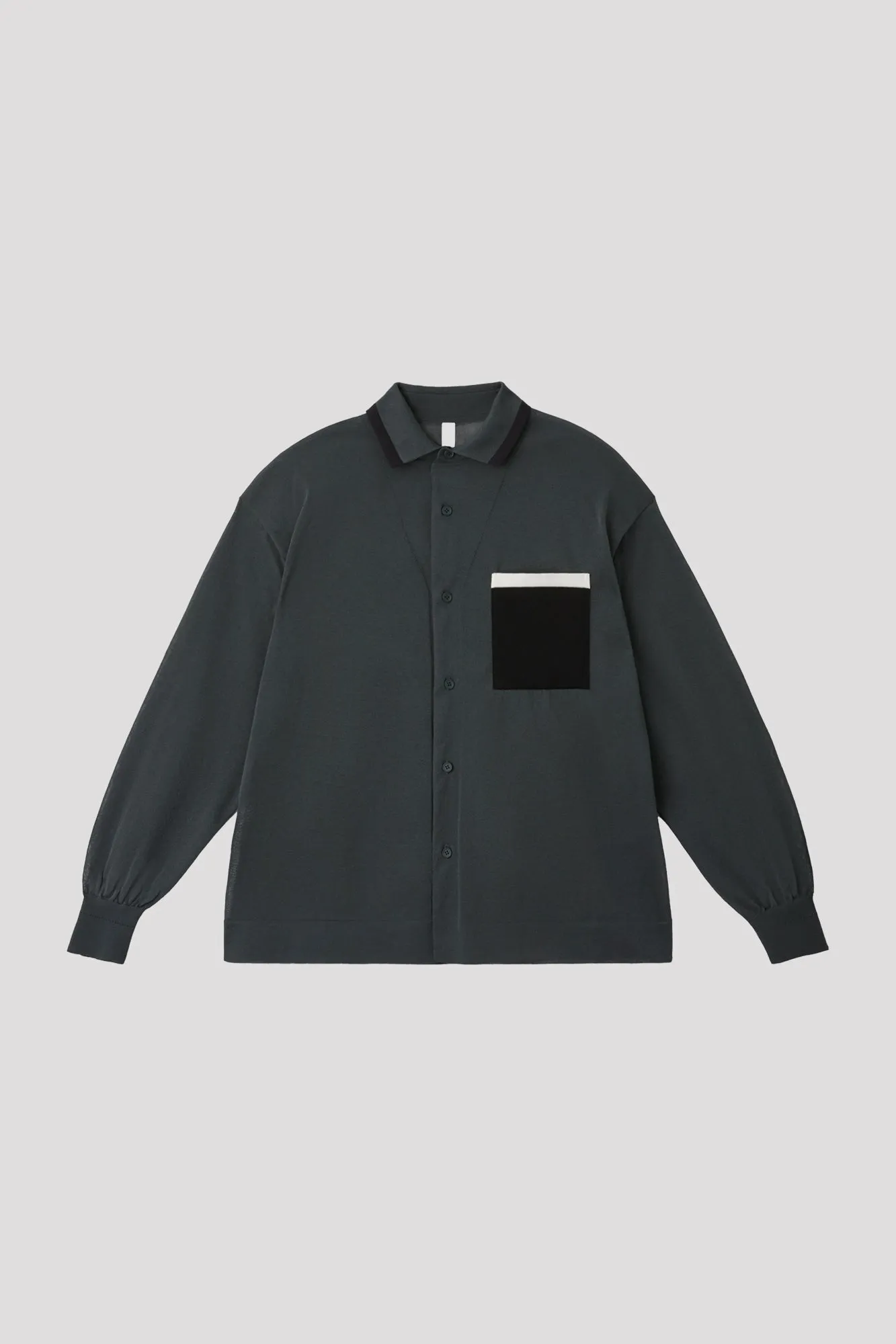 TC HIGH GAUGE LONG SLEEVE SHIRT sold by CFCL Womens product image thumbnail 2
