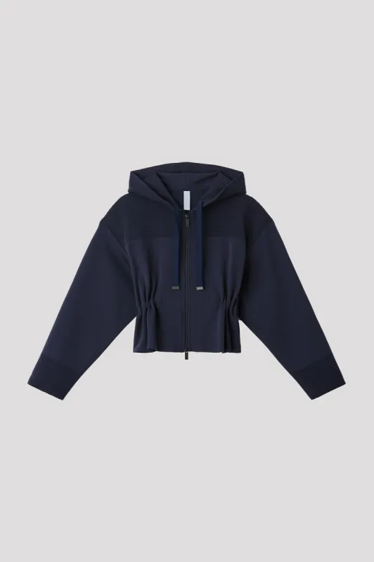 TW MILAN RIB CROPPED HOODIE sold by CFCL Womens