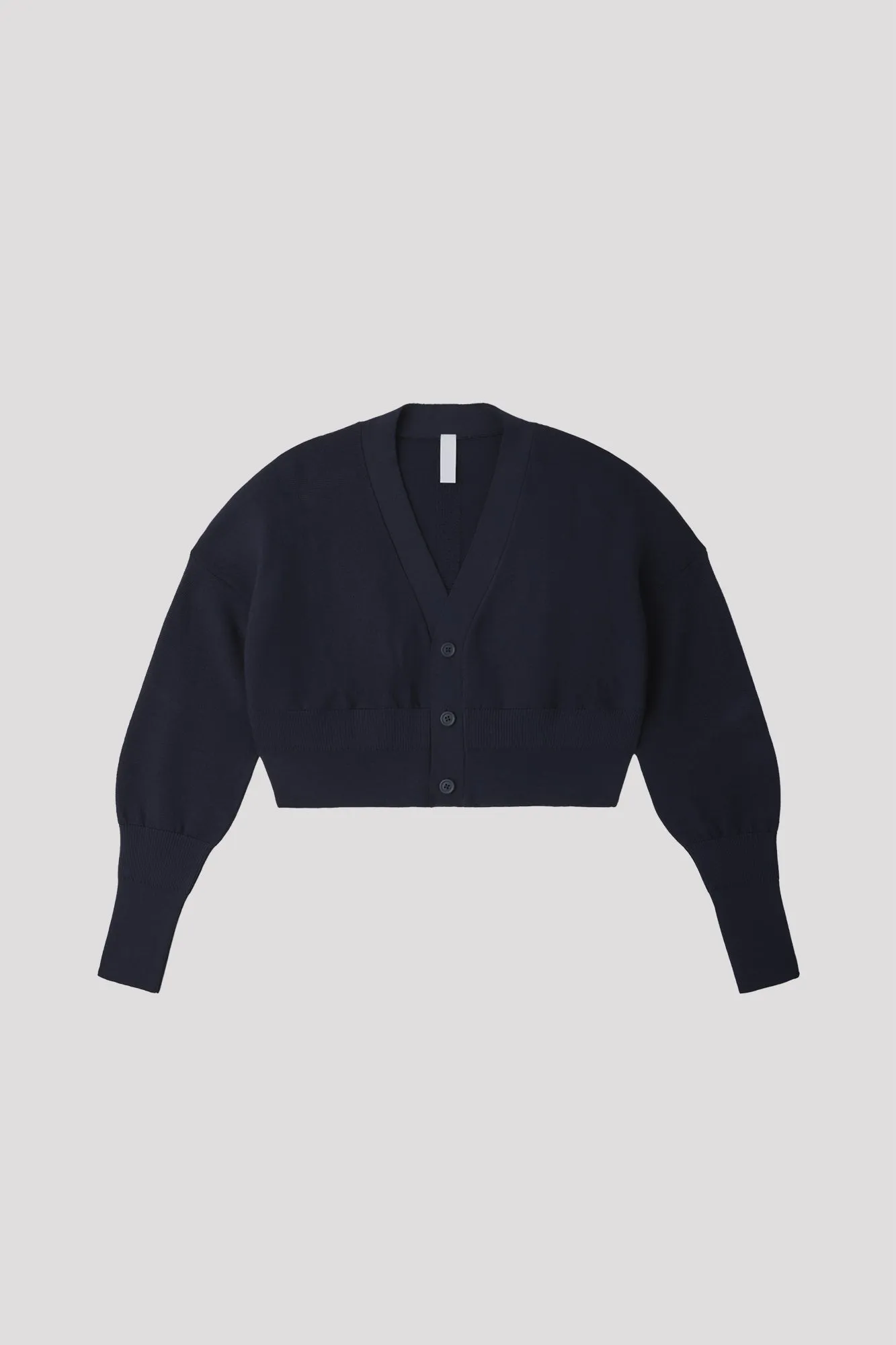 WOOL GARTER CROPPED CARDIGAN sold by CFCL Womens product image thumbnail 2