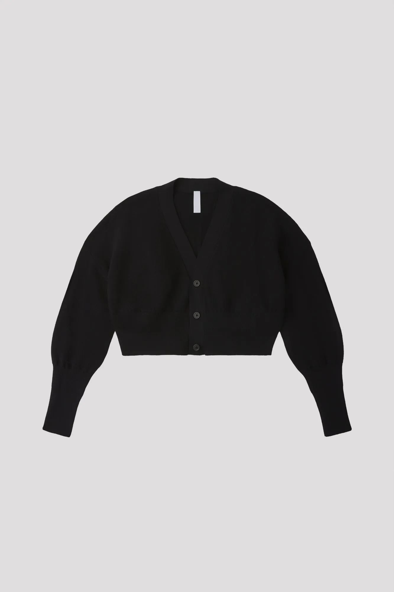 WOOL GARTER CROPPED CARDIGAN sold by CFCL Womens product image thumbnail 3