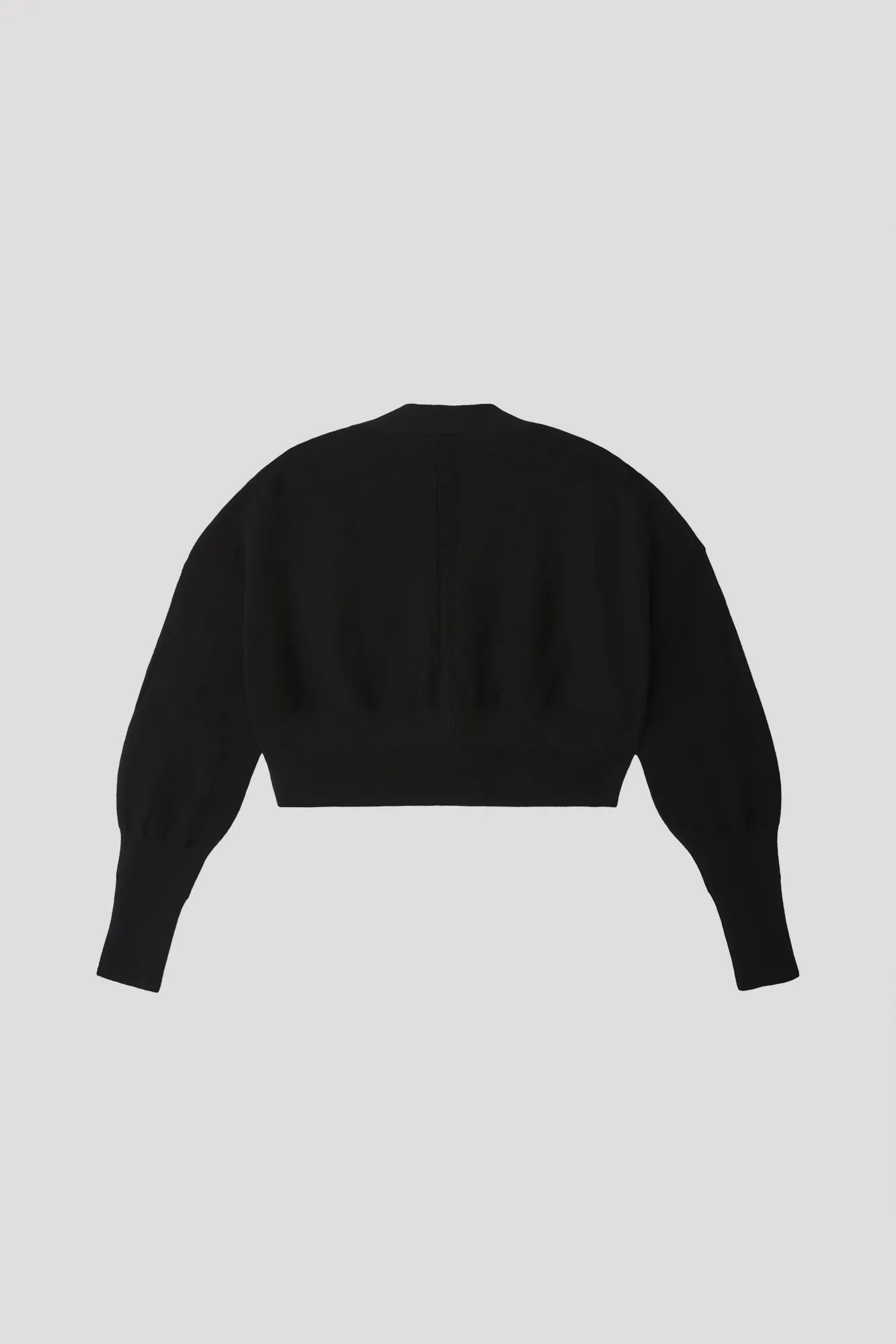 WOOL GARTER CROPPED CARDIGAN sold by CFCL Womens product image thumbnail 4