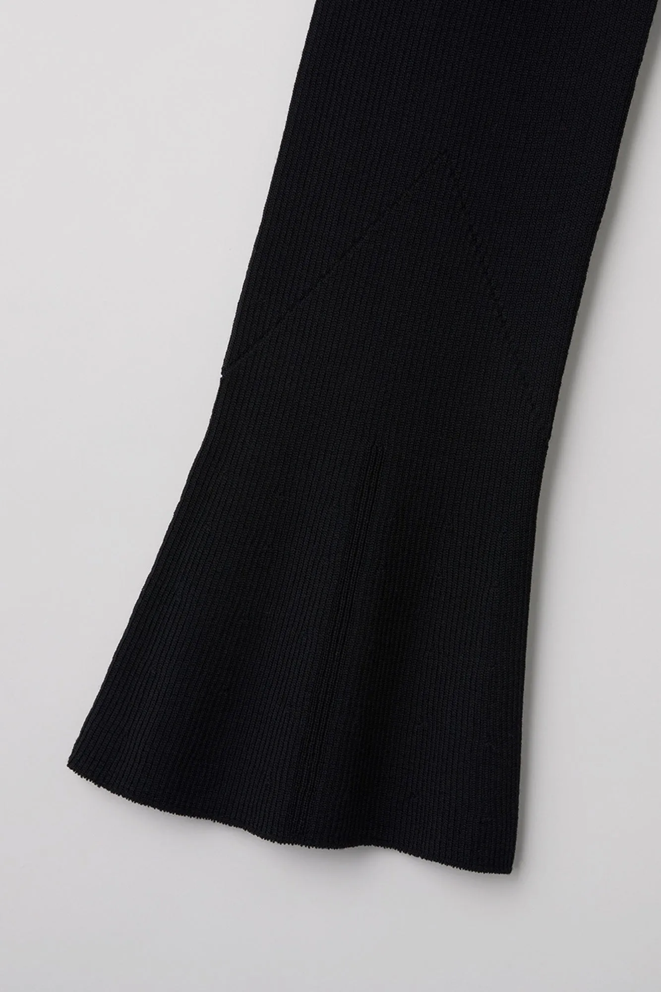 WOOL RIB BELL BOTTOM PANTS sold by CFCL Womens product image thumbnail 3