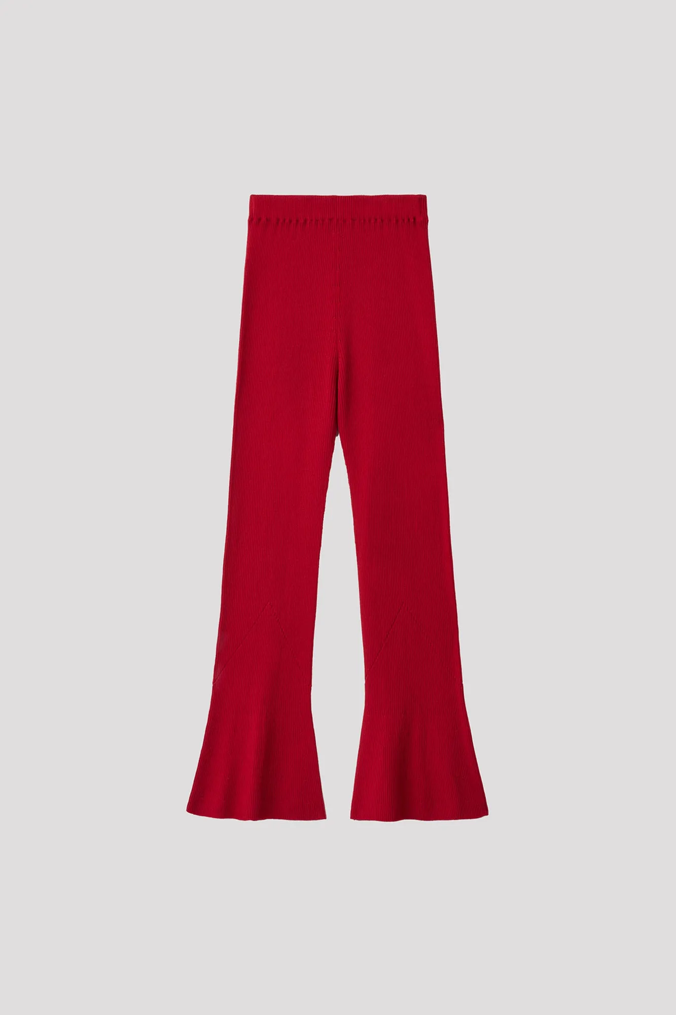 WOOL RIB BELL BOTTOM PANTS sold by CFCL Womens product image thumbnail 4