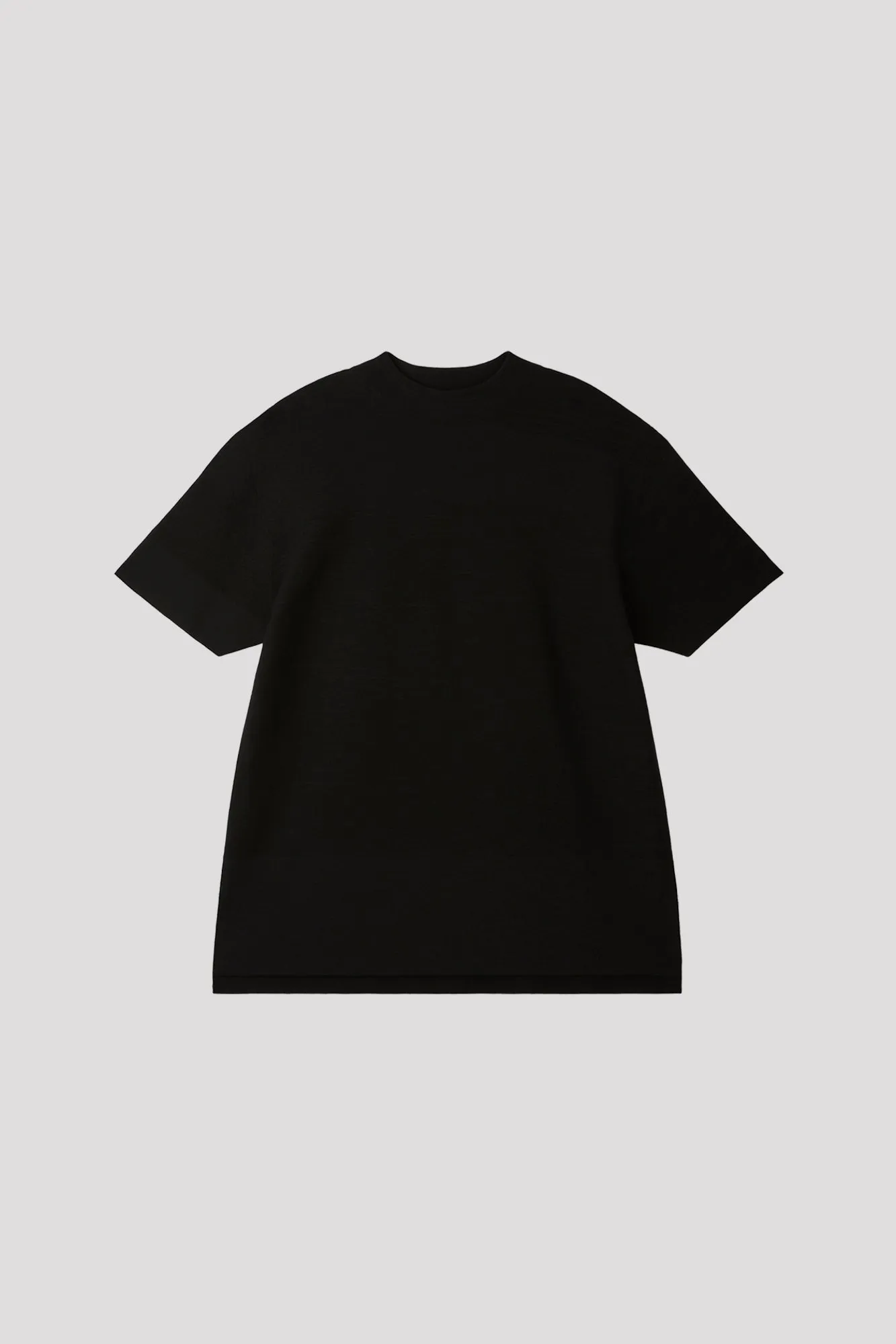 GARTER MOCKNECK SHORT SLEEVE TEE SHIRT sold by CFCL Womens product image thumbnail 3