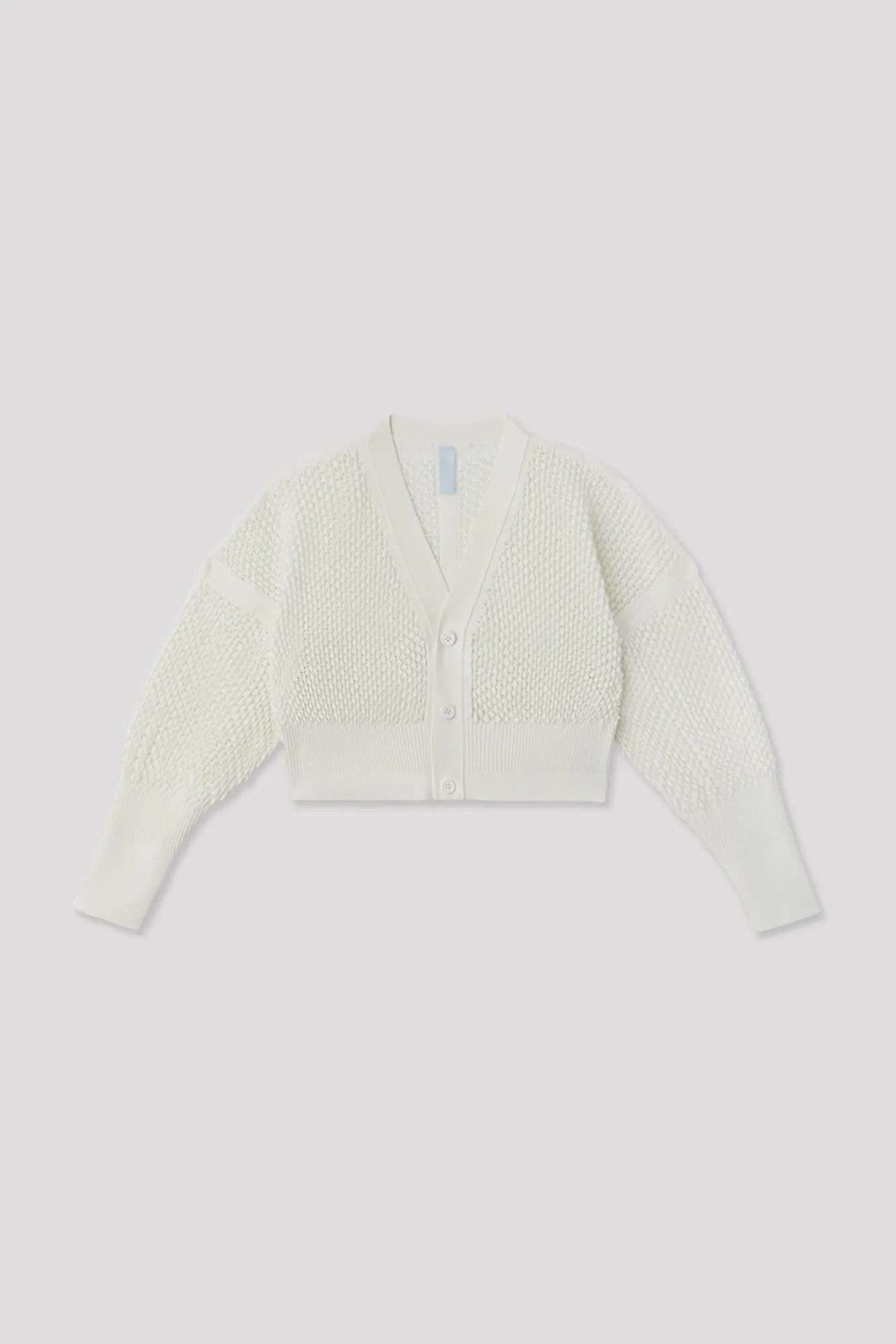 LATTICE CROPPED CARDIGAN sold by CFCL Womens product image thumbnail 2