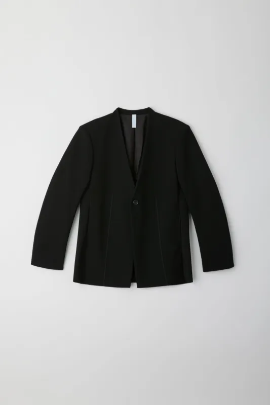 【VOL.10 1st delivery】AC MILAN COLLARLESS TAILORED JACKET sold by CFCL Womens