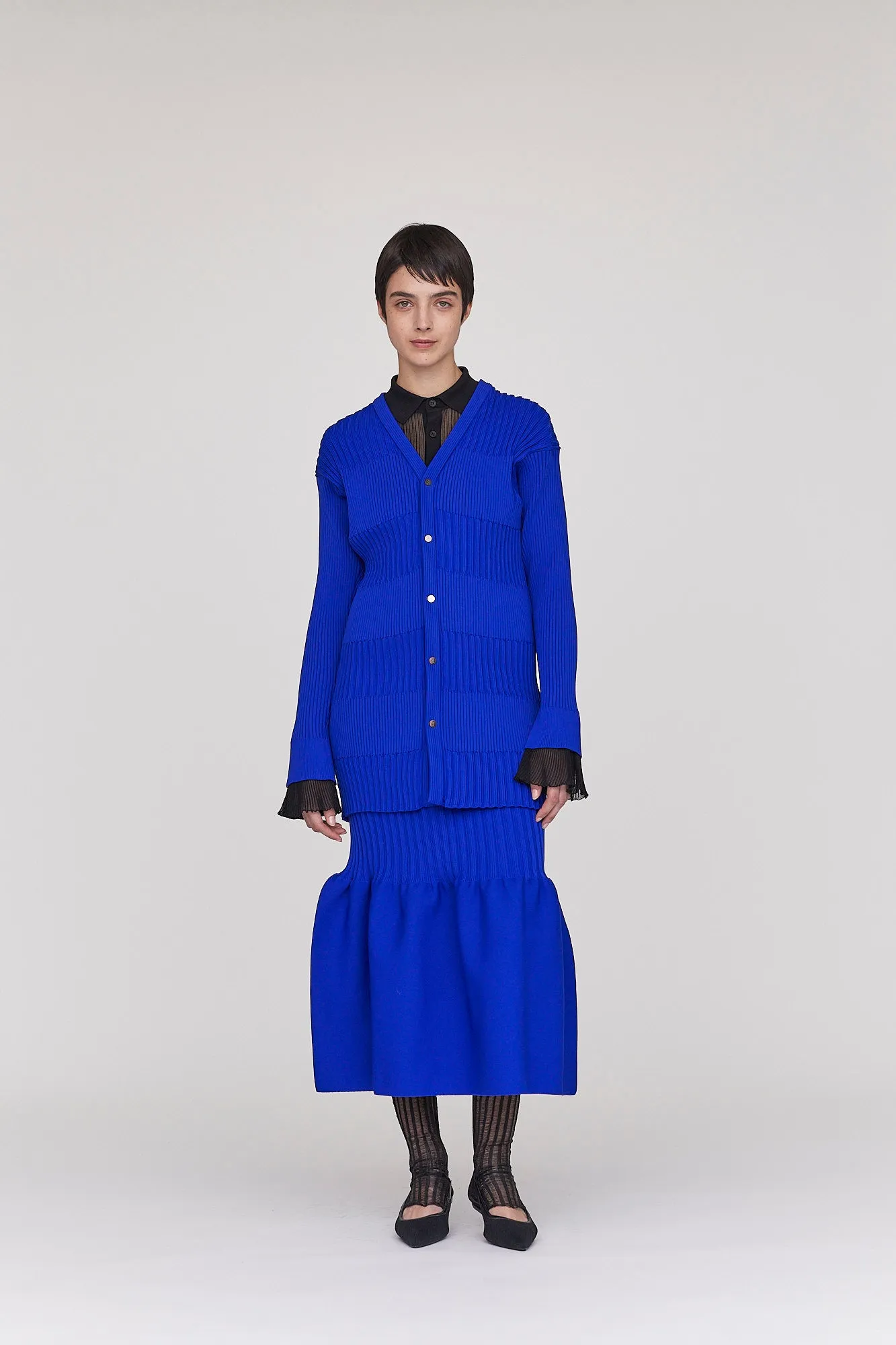 FLUTED LONG CARDIGAN sold by CFCL Womens product image thumbnail 5