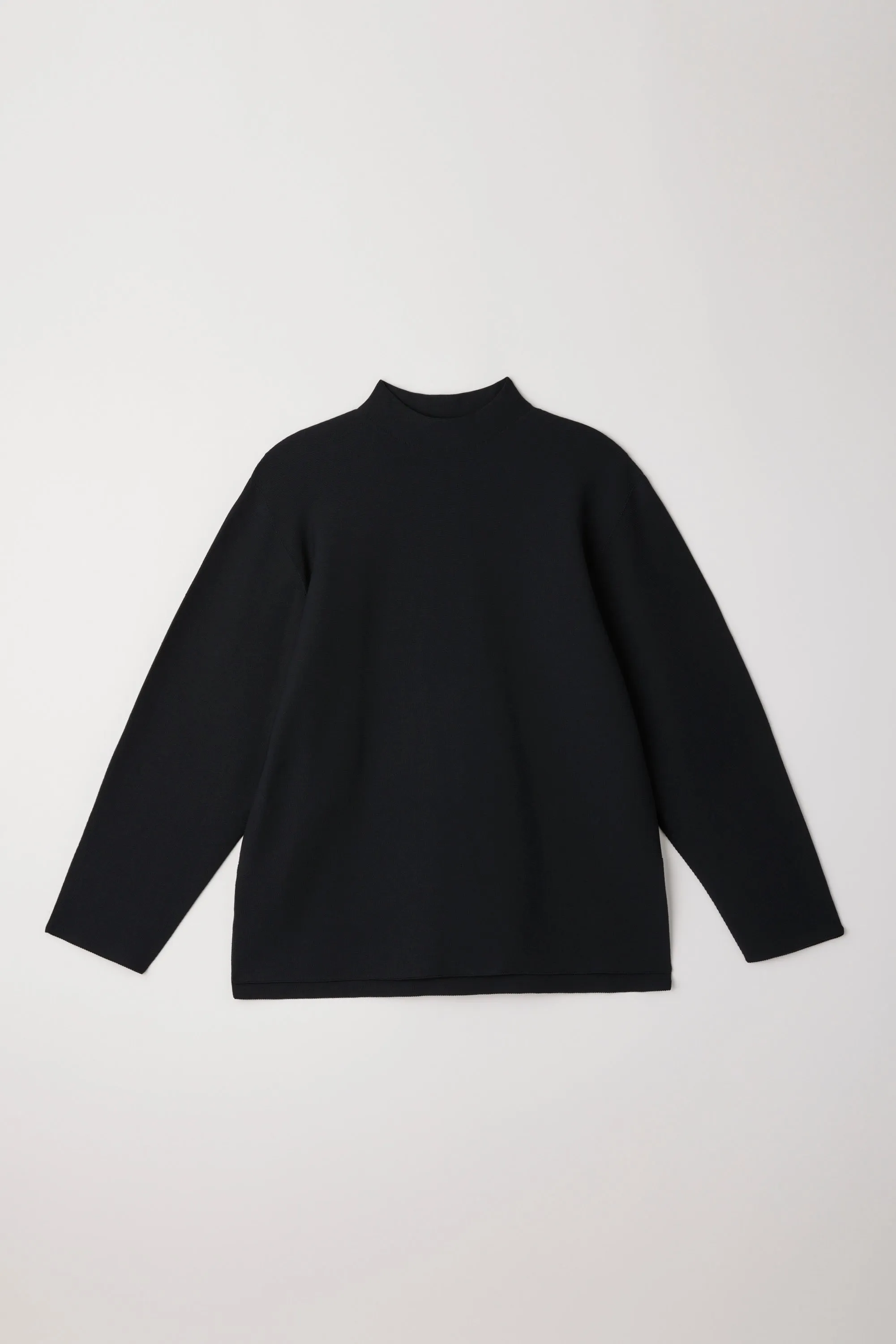 GARTER MOCKNECK LONG SLEEVE TEE SHIRT sold by CFCL Womens product image thumbnail 5