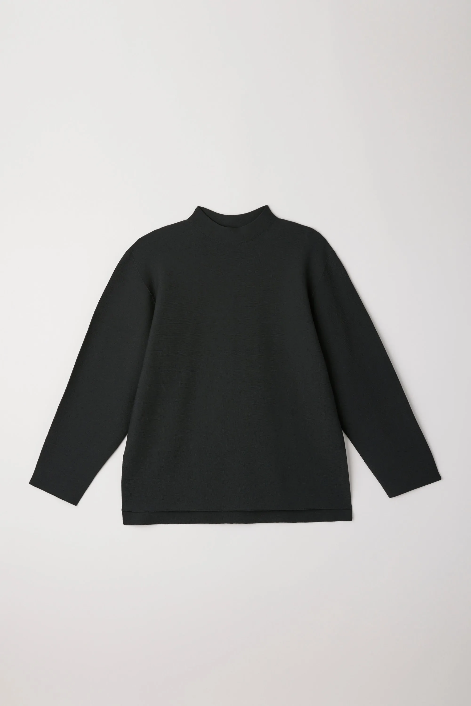 GARTER MOCKNECK LONG SLEEVE TEE SHIRT sold by CFCL Womens