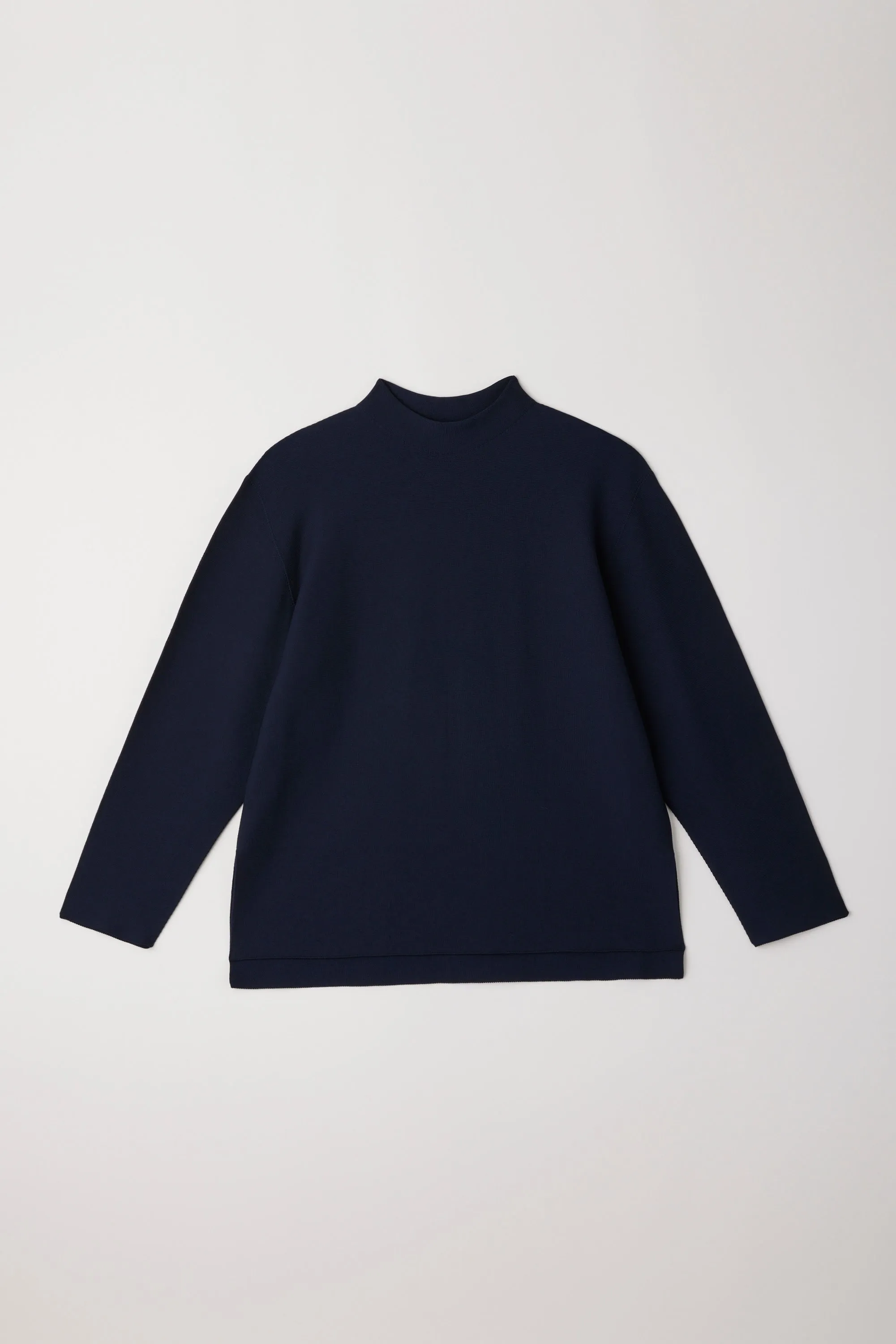 GARTER MOCKNECK LONG SLEEVE TEE SHIRT sold by CFCL Womens product image thumbnail 4